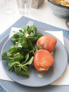 Une photo de Dômes de saumon fumé