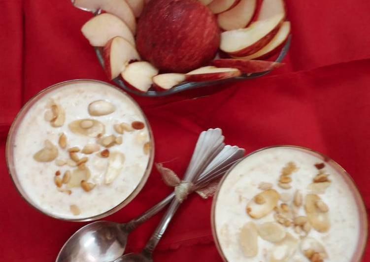 Steps to Make Any-night-of-the-week Apple kheer