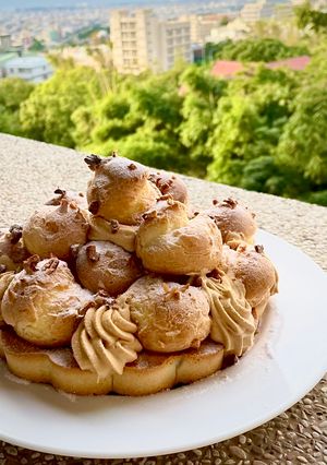 焦糖聖多諾黑塔 的食譜成品照片