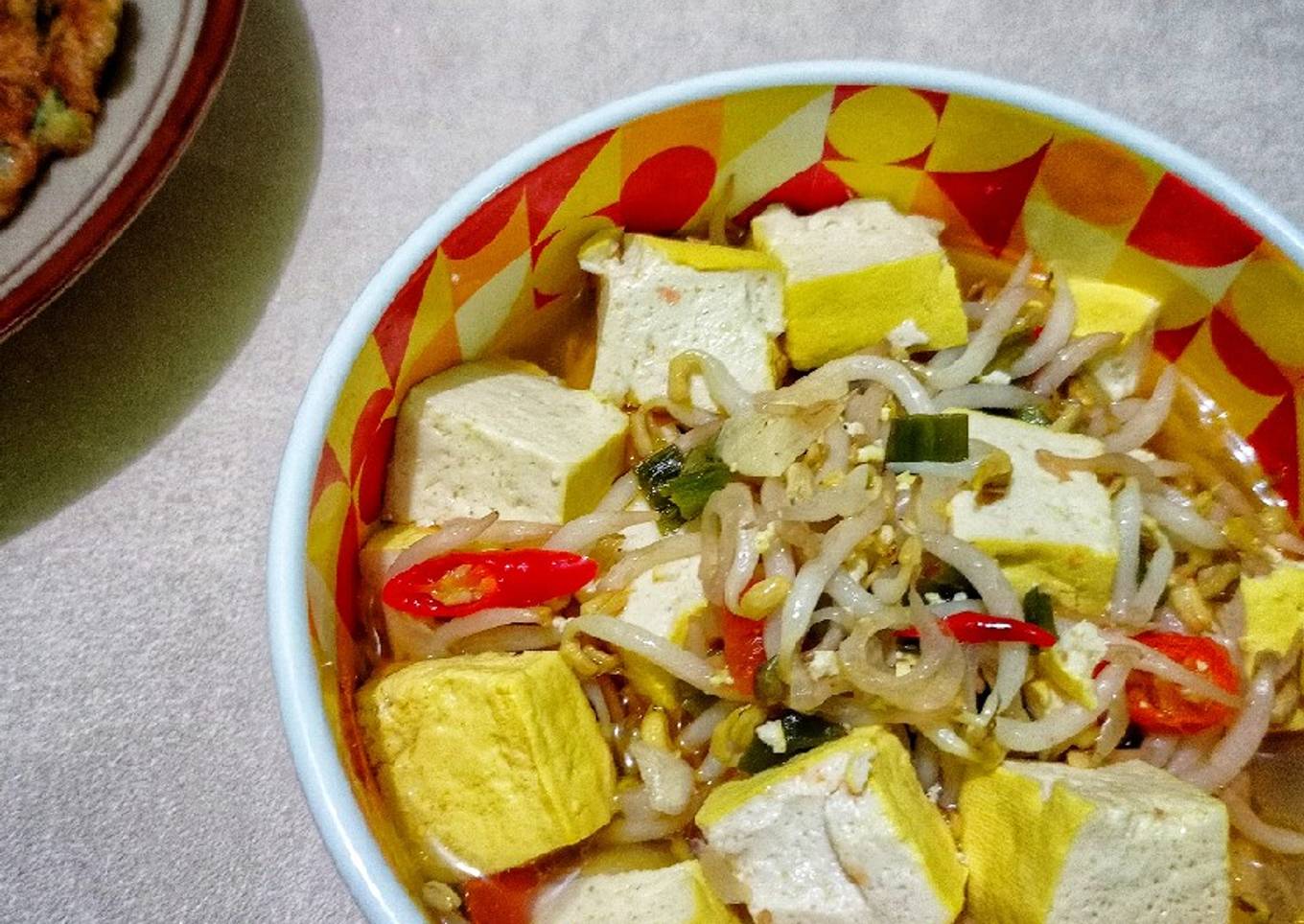 Tumis Toge Tahu