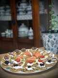 Blini —canapés rusos—