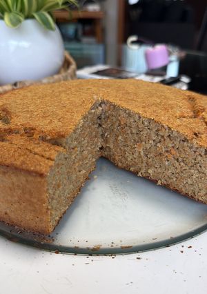 Una foto de Carrot Cake Saludable con banana