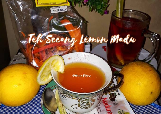 Resep Teh Secang Lemon Madu