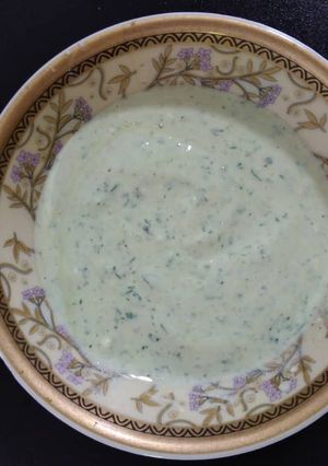 عکسی از دستور سس سبزیجات وگان🌱
