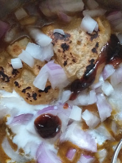 A picture of Aaloo tikki.