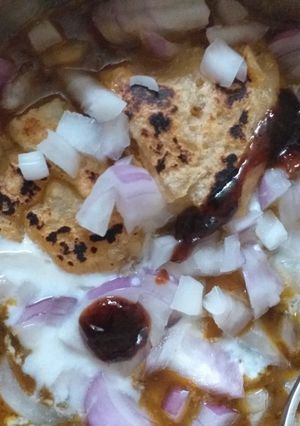 A picture of Aaloo tikki.