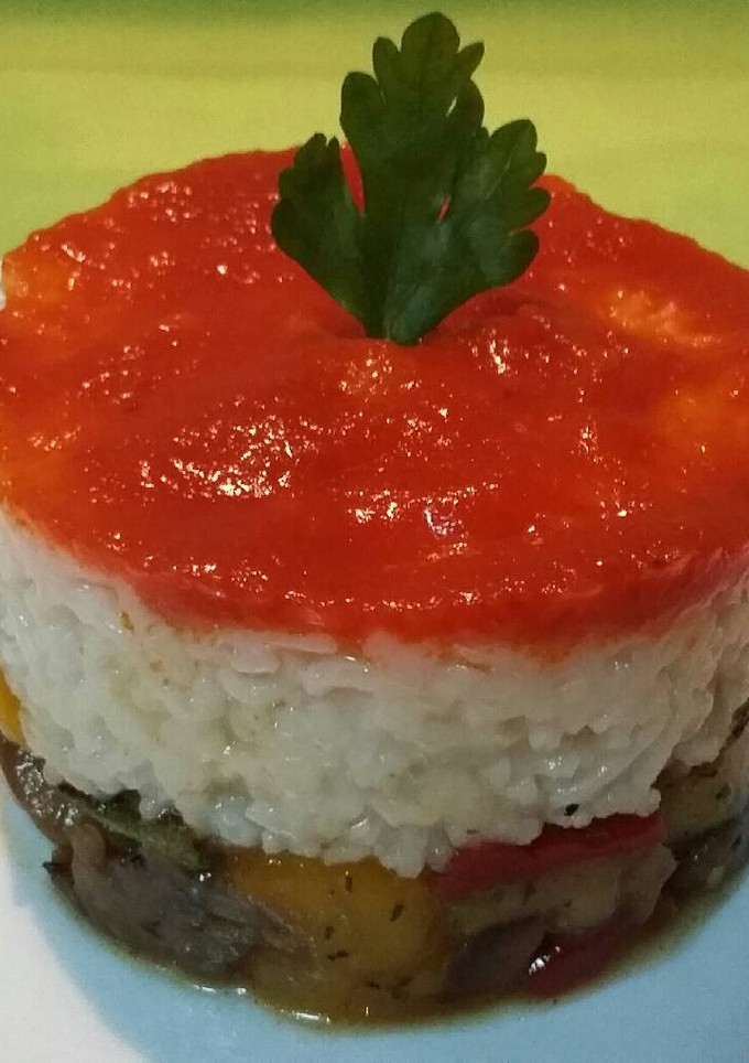 Una foto de Arroz pilaf