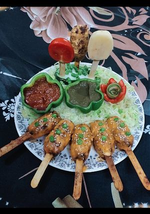 A picture of Veg Chinese lollipop.