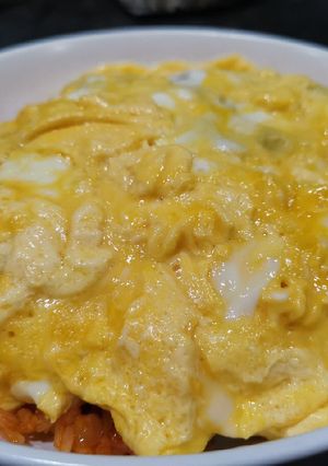 รูปของ ข้าวผัดเบคอนไข่ข้น