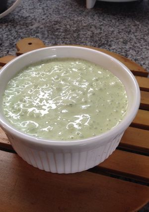 Una foto de Mayonesa verde