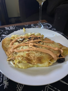 Una foto de Omellette de papas