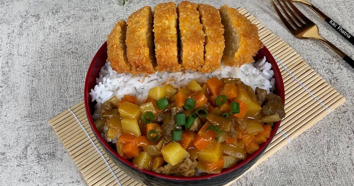 Resep Tofu Katsu With Beef Curry oleh Kiki Fhatria Cookpad