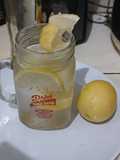 Garnis coctail jeruk lemon