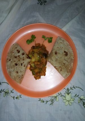 A picture of Mix veg pepper masala.