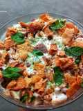 Dahi Phulki+Papri Chana Chat 😋😋😋