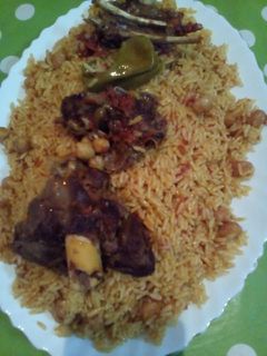 صورة لوصفة رز باللحم في الكوكوط