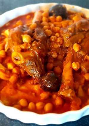 صورة لوصفة تشريب لحم عراقي