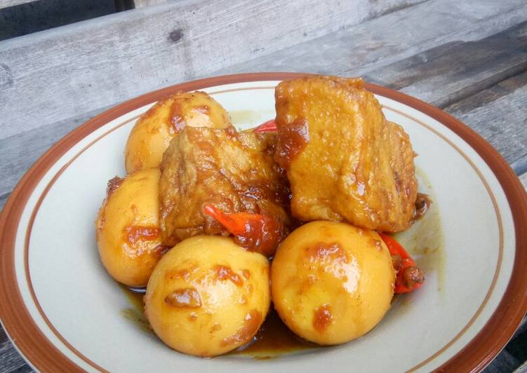 Semur Tahu Telur