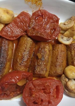 عکسی از دستور خوراک کدو سبز