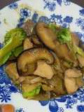 Shitake Mushroom with Teriyaki Sauce