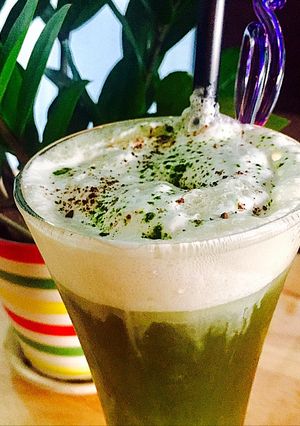 Hình của món Trà bạc hà Milk foam 🍹.