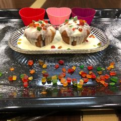 A picture of Rabdi cupcake.
