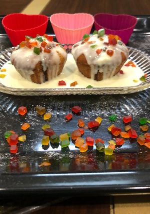 A picture of Rabdi cupcake.