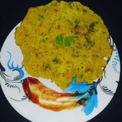 A picture of Besan Chilla.