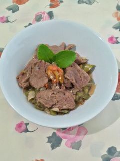 Foto resep Tumis Daging Sapi Jeruk Purut