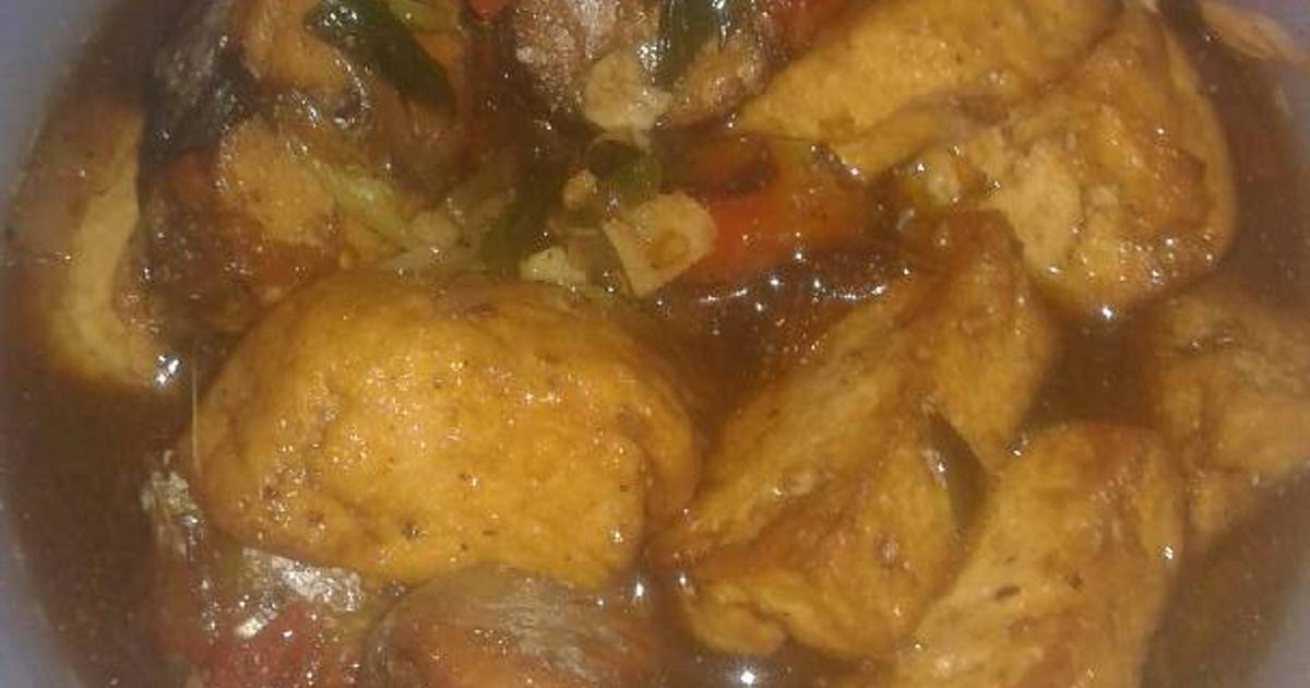 Resep Semur ikan tongkol tahu praktis ala evigani oleh Evi