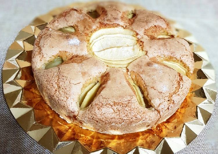 Bizcocho rápido de manzana