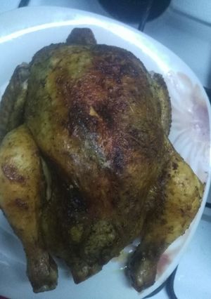 صورة لوصفة دجاج المحشي