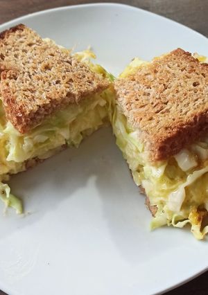 Una foto de Sándwich de repollo chino