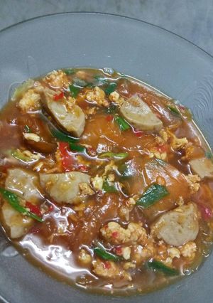 Foto resep Seblak basah pedas mantap