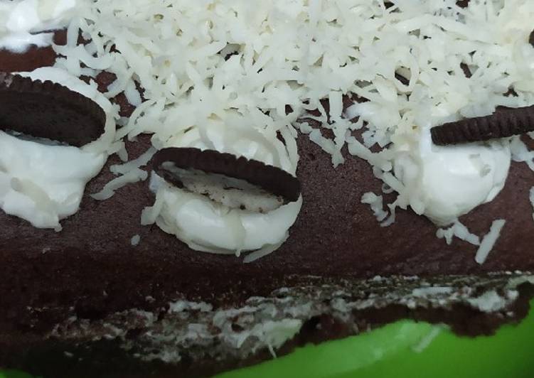Cara Gampang Menyiapkan Brownies kukus chocolatos keju yang Bisa Manjain Lidah