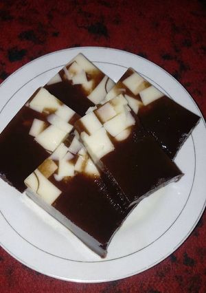 Foto resep Puding pecah beling#berani baking