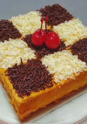 Foto resep Bolu Jadul Coklat Keju (Bisa jadi base cake ultah)