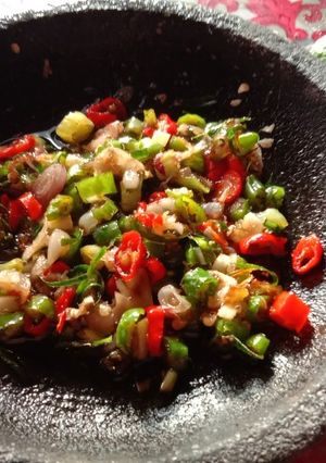Foto resep Sambal rica-rica ala geprek bensu