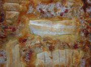 Une photo de croziflette jambon cru