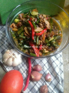 Foto resep Touco kacang panjang mix kerang