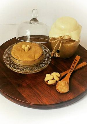 عکسی از دستور کره بادام زمینی