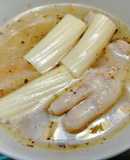 Sopa de Pata de Gallina y Macaronis