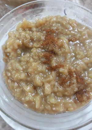 Una foto de Arroz con coco// Paso a paso