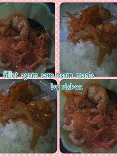 Foto resep Ayam fillet saus asam manis