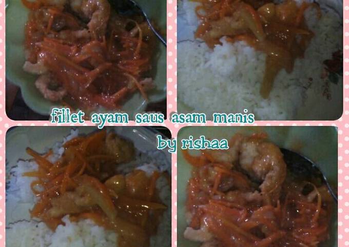 Ayam fillet saus asam manis