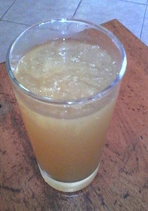 A picture of Lemon iced tea.