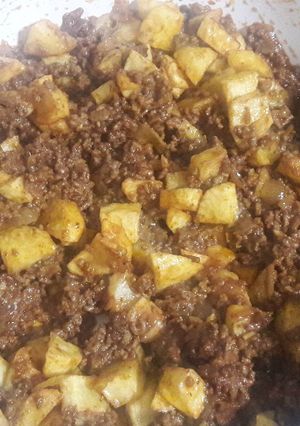 عکسی از دستور خوراک گوشت چرخی