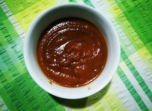 Hình của món Ketchup làm tại nhà.