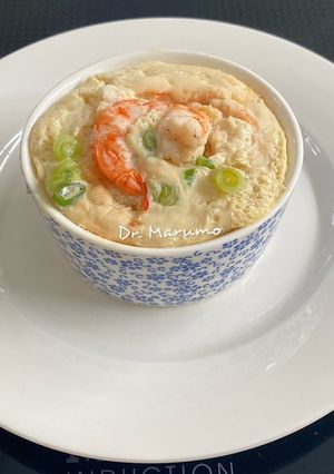 A picture of Steamed Eggs with Seasoning.
