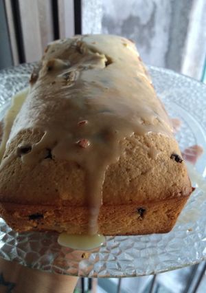 Una foto de Budín de naranja y chocolate🍫🍊